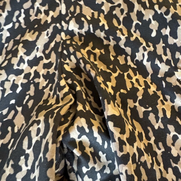 adidas Black and White Patterned Leggings - Picture 5 of 12